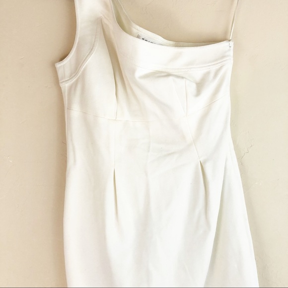 Trina Turk White One Shoulder Mini Dress - Picture 4 of 7